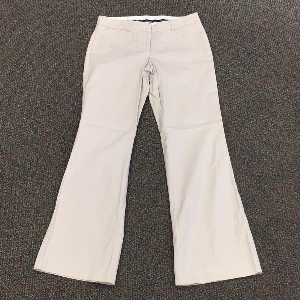 Tan Express Editor Work Pants, Size 4 🖤